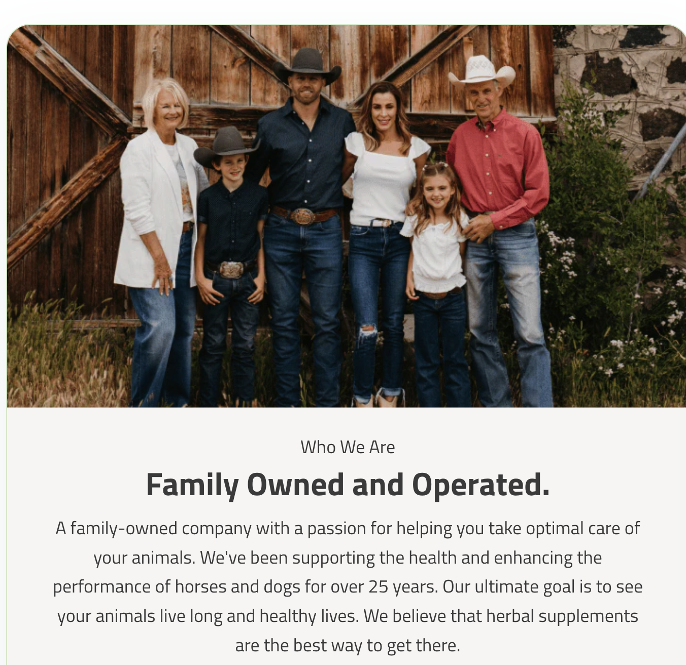 The Silver Lining Herbs family